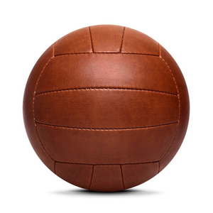 Machine Stitched Retro PU Leather High Quality <b>Promotional</b> Soccer Ball Custom Football Size 5 Training Eco-Friendly Durable - Product Image 3