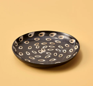 ถาดเสิร์ฟอาหารขัดเล็กทำด้วยมือจานธรรมชาติเป็นมิตรกับสิ่งแวดล้อมพร้อมของขบเคี้ยวสไตล์สัตว์แปลกใหม่ - Product Image 1