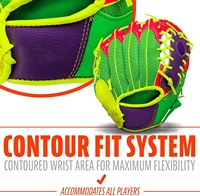 Guantes de béisbol cómodos de PVC de alta calidad para hombres y mujeres