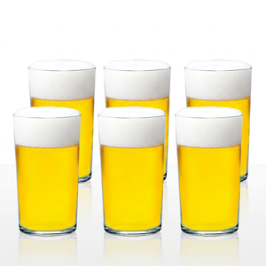 Vaso de Cerveza de Vidrio Personalizado al por Mayor con Logotipo, Jarra de Cerveza Sublimada para <span class=keywords><strong>Pub</strong></span>, Vaso de Cerveza Artesanal Esmerilado de 10.5 oz para Jugo, Agua, Leche - Product Image 3