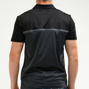 Polo de manga corta de algodón peinado 100% para hombre, personalizable, liso, para Golf, camisetas de Polo, función antiarrugas, sostenible - Product Image 6