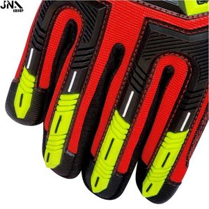 Guantes de trabajo de seguridad para construcción de alta resistencia con protección de nivel 5 DE IMPACTO Guantes antideslizantes TPR de alta resistencia - Product Image 6
