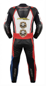 Combinaison de course Zonda Premium pour homme, 1 pièce, en cuir de vache véritable/cuir de kangourou, style MotoCP, combinaison de course sur circuit, niveau de protection 2 - Product Image 2