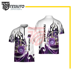 Respirant hommes bols de pelouse uniforme confortable vêtements de Sport Anti-rides prix raisonnable hommes bols de pelouse uniforme avec poids léger - Product Image 1