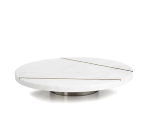 Diseño antiguo Mármol Lazy Susan hecho a mano producto exigente superior organizador de cocina redondo mármol perezoso Susan - Product Image 2