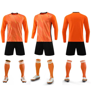 Ensemble de maillots de gardien de but pour hommes, enfants et adultes, manches longues, respirant, imperméable, 100% polyester, service OEM - Product Image 5