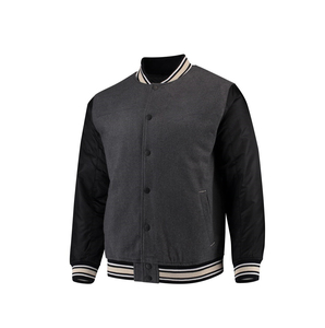 Chaqueta Varsity de Invierno para Hombre, 100% Algodón Puro, Calidad Superior, Logotipo Personalizado, Cuello Alto, Logotipo Frontal, Secado Rápido, Resistente al Viento, Transpirable - Product Image 5