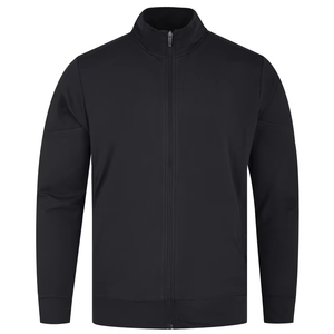 Chándal de moda para hombre, traje activo negro transpirable para fitness, perfecto para actividades al aire libre - Product Image 2