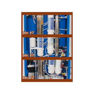 Système de filtration d'eau compact ECOTT pour sous-évier, compatible avec les filtres Everpure, microfiltration, ultrafiltration, UV et soda. - Product Image 2