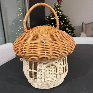 Nuevo diseño para la cesta de la casa de ratán para niños, colorida para niños, diseños OEM, bodas personalizadas de la fábrica de Vietnam - Product Image 5