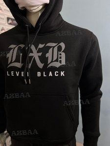 100% coton lourd pull à capuche sweats pour hommes brodé épais blanc hiver sweat ensembles solide motif ODM - Product Image 2