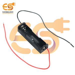 <b>Electronic</b> Spices AA 1 Cell Hard <b>Plastic</b> Battery Holder with Wire 1.5Volt Pack of 1-Essential Battery Accessory - Product Image 4