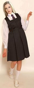 Túnica personalizada para niña, uniforme, vestido, color, moda y suave para niños, escuela sin mangas hecha a medida - Product Image 5