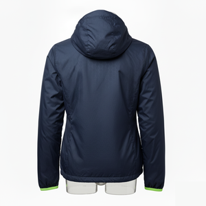 Veste coupe-vent Softshell pour femmes en nylon polyester résistant à l'eau avec Offre Spéciale à fermeture éclair sur le devant avec logo - Product Image 6