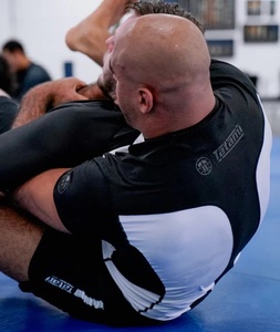เสื้อกีฬาสำหรับผู้ชายพิมพ์ลายดิจิทัลแบบแห้งเร็วเสื้อชกมวย MMA rash GUARD Jiu-Jitsu BJJ - Product Image 2