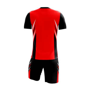 2024 Vêtements de football en polyester 100% de haute qualité Impression de nom de logo personnalisé Style supérieur Service OEM à bas prix pour les équipes d'adultes - Product Image 4
