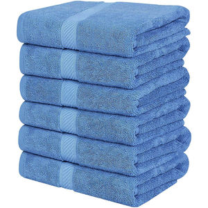 Juego de toallas de baño de Spa de Hotel de lujo 100% algodón turco genuino de secado rápido y absorbente tejido suave Color sólido 3 piezas para recién nacidos - Product Image 5