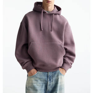 Custom Heavyweight 500 Gsm Regular Fit Fleece Sudadera con capucha de invierno 100% Algodón Longitud regular Impresión Jersey Bordado - Product Image 3