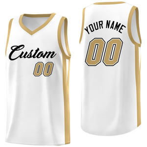 Meilleure qualité maillot de basket-ball personnalisé chemise respirant Sublimation Design à la mode équipe broderie Patch gilets personnalisables - Product Image 4