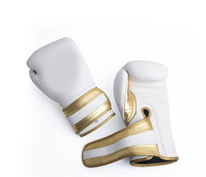 Wholesale Customizable Real Leather MMA Gloves Hand Grips for Martial Arts Training Muay Thai Fighting <b>Gear</b> <b>Boxing</b> Gloves - Product Image 3