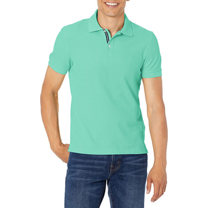 Offre Spéciale vert clair pour les polos pour hommes et femmes confortable personnalisé avec impression numérique quantité minimale de commande bas - Product Image 1