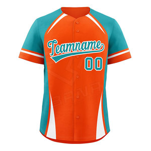 Maillot de baseball Offre Spéciale de haute qualité Logo personnalisé Conception de vêtements d'équipe Maillot de baseball pour hommes - Product Image 1