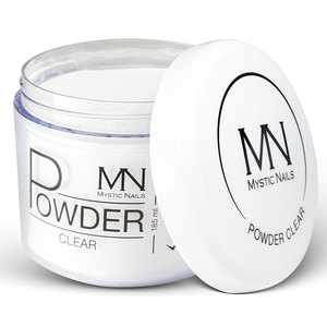 Polvo acrílico-Hecho en EU - CPNP - Powder Clear - Mystic Nails - Product Image 4