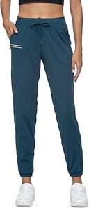 Elegant Joggers for <b>Women</b> Pockets 80% Polyester and 20% Spandex with an Elastic Waist Yoga and Running yoga legging for <b>women</b> - Product Image 5