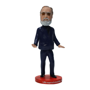 Figure giocattolo personalizzate con testa di <span class=keywords><strong>Bobble</strong></span> statua in poliresina per uomo anziano alla moda - Product Image 5