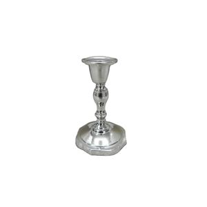 Silver Pedestal Aluminum <b>Candle</b> Holder Luxury Vintage Style <b>Candle</b> <b>Stand</b> Modern Premium QualityAluminum <b>Candle</b> <b>Stand</b> - Product Image 1