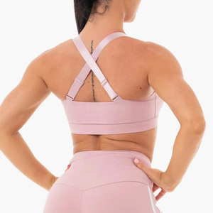 Sujetador deportivo sin costuras de alto soporte para mujer Poliéster Spandex de alta calidad Nuevo estilo de moda Fitness Yoga Wear Tallas grandes disponibles - Product Image 4