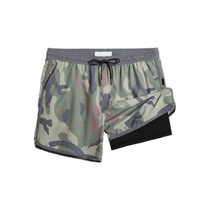 กางเกงว่ายน้ำสำหรับผู้ชายกางเกงขาสั้นชายหาดแบบลำลองออกแบบโลโก้ได้ตามต้องการ - Product Image 4