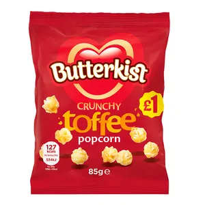 Wholesale Price Supplier Butterkist Crunchy Toffee Popcorn