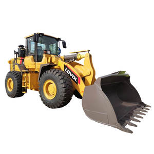 รถตักล้อยางรุ่นใหม่ 665F เครื่องยนต์ดีเซลสำหรับงานหนัก สีเหลือง อุปกรณ์เคลื่อนย้ายดิน พร้อมแรงยกสูง - Product Image 2