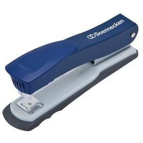เครื่องเย็บกระดาษโลหะสีน้ำเงิน Soennecken 24/6 26/6 ความจุ 25 แผ่น (80 กรัม/ตร.ม.) แบบยึดติด/ถอดออกได้/เย็บตะปู - Product Image 1
