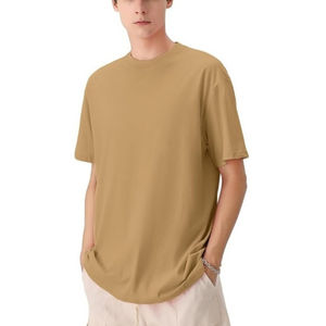 เสื้อยืดคอตตอนโอเวอร์ไซส์สไตล์วินเทจ ซักแล้ว ทรงหลวม น้ำหนักมาก สำหรับผู้ชาย สไตล์ลำลอง - Product Image 3