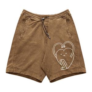 Short de bain pour homme Short de plage extensible à cordon Short de bain en polyester pour adulte - Product Image 3