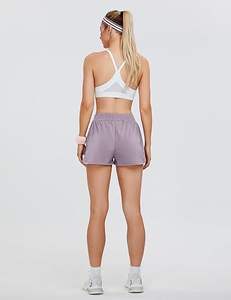 Shorts pour femmes été taille haute respirant mode vêtements de sport Yoga course salon Streetwear décontracté personnalisé marque de vêtements à la mode - Product Image 4