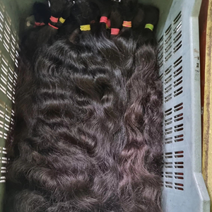 Meilleur fournisseur indien Extension de cheveux Remy indienne droite de couleur noire - Product Image 1