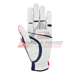 Design de mode Tailles régulières Main gauche Plus Size Gants de golf en cuir de chèvre Cabretta En stock - Product Image 3