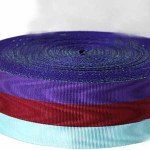 OEM Custom High Quality <b>Silk</b> Medal <b>Ribbons</b> Solid Pattern Watermark Effect Awards Decorations Casual Classical Narrow Textile - Product Image 4