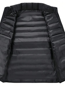 New Style Design Puff Vest for Men Custom Lightweight Waistcoat Warm Puff Sleeveless Vest Casual Zip up Puffer Vest <b>Coat</b> - Product Image 2