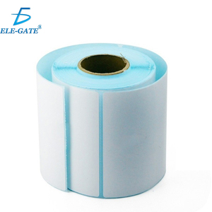 Rotolo di Etichette Adesive Termiche 80mmx80mm, 500 Pezzi, Impermeabili e Termosensibili per Promozioni e Uso Alimentare - Product Image 1