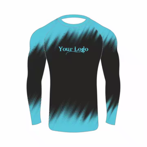 Rashguard MMA de haute qualité OEM, imprimé par sublimation personnalisée avec logo personnalisé et protection UPF50 - Product Image 2