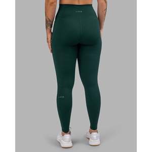 Fusion Ultra High-Rise Full Length <b>Legging</b> with <b>Pockets</b>-Dark Moss - Product Image 4