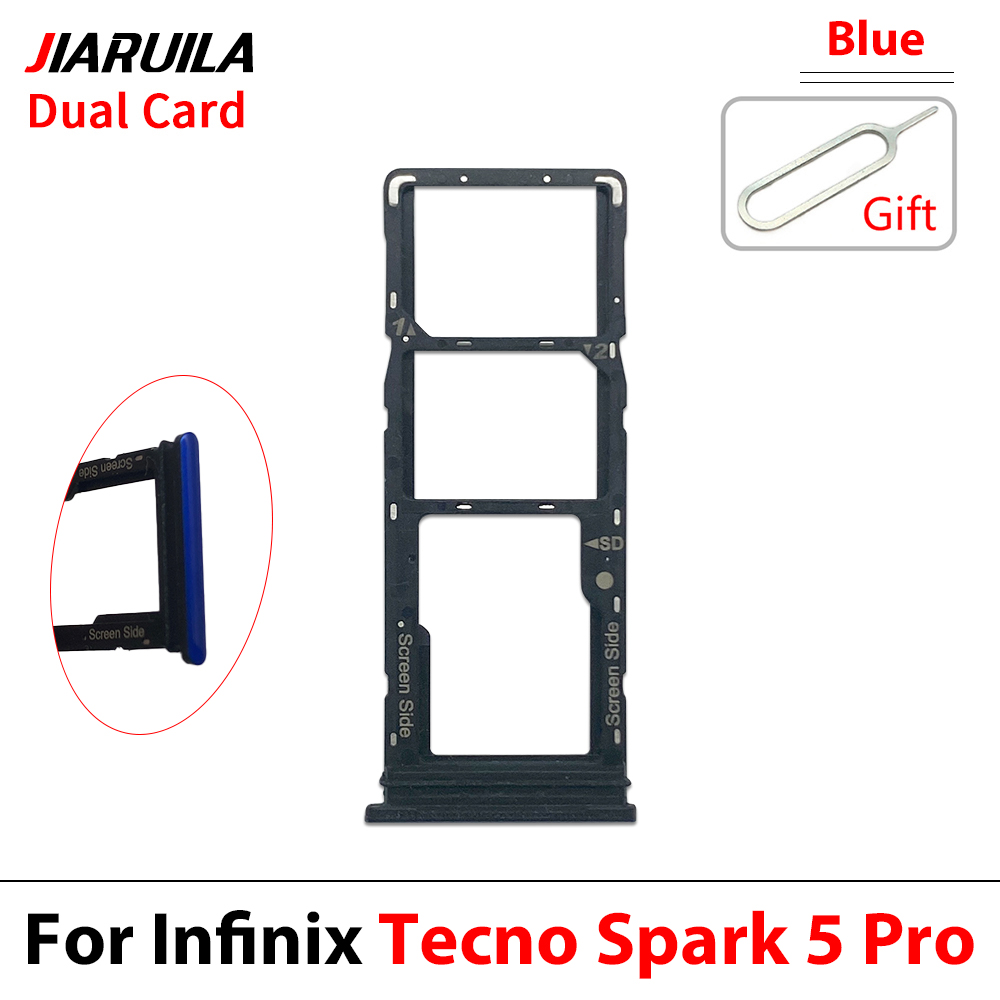 Para Tecno Spark 5 Pro azul
