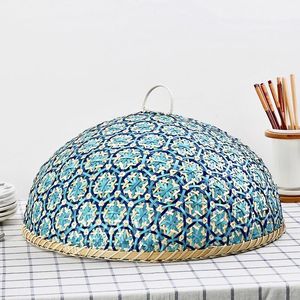 Top vente tressé à la main prix le moins cher dôme de couverture anti-poussière en bambou pour la personnalisation de la protection des aliments accepter - Product Image 2