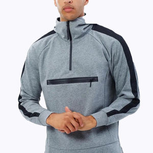 Vêtements de sport personnalisés pour hommes grande taille Offre Spéciale nouveau design de survêtements d'hiver Slim Fit avec fermeture éclair vêtements de sport d'été imprimés OEM - Product Image 3