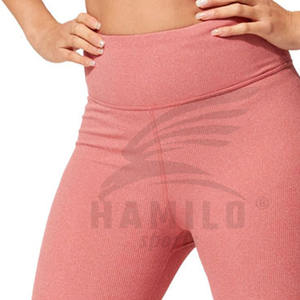 Legging de fitness taille haute personnalisé pour femmes pantalon de yoga respirant avec fermeture à la taille élastique - Product Image 6