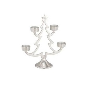 Portavelas de Metal Negro de Alta Calidad, Farol Votivo Navideño para Decoración de Mesa del Hogar, Venta al por Mayor - Product Image 4